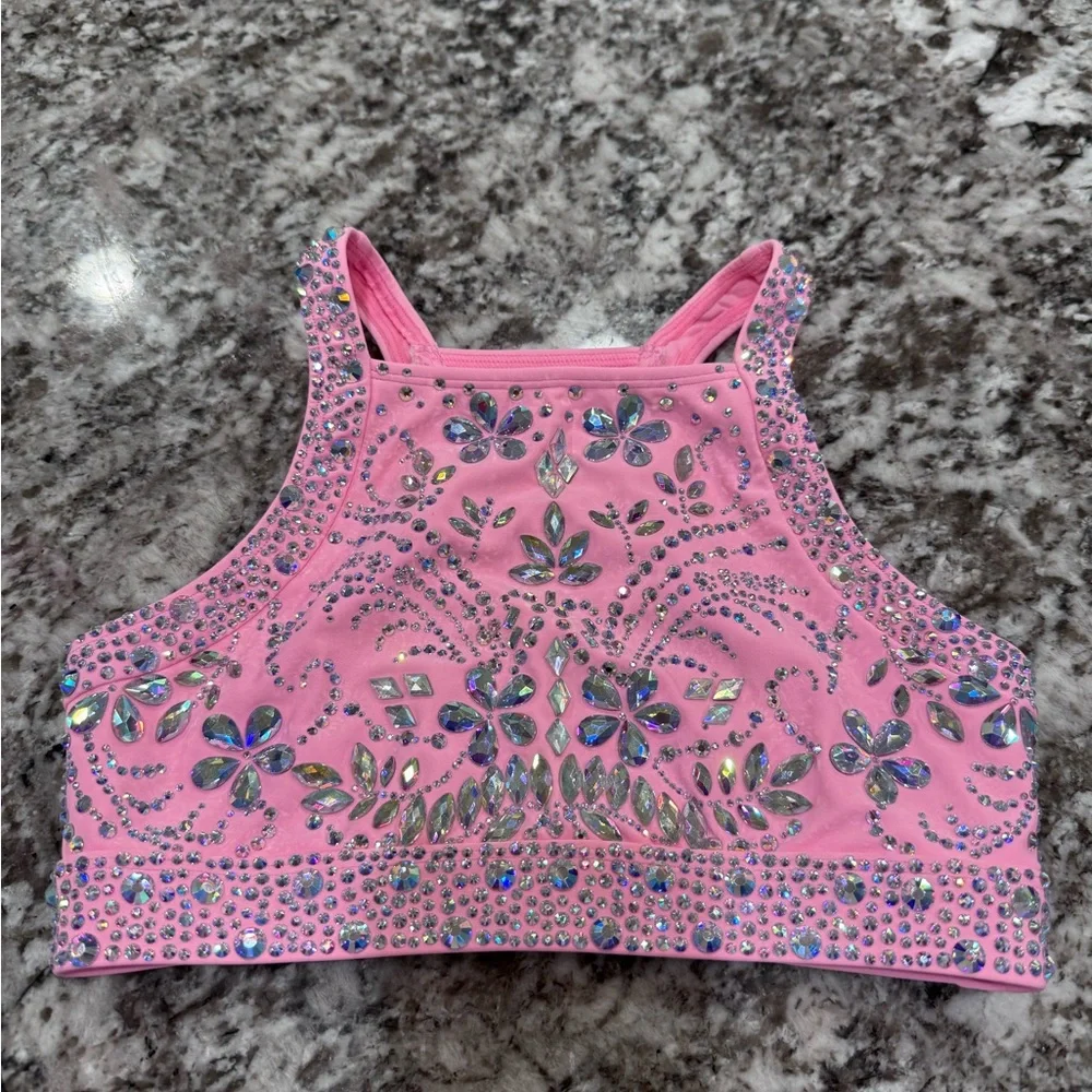 Rebel Athletics Crystal Couture YM. Pink - Picture 10 of 16